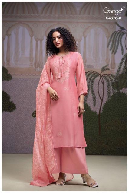 Ganga Helya 4378 catalog wholesale salwar kameez online