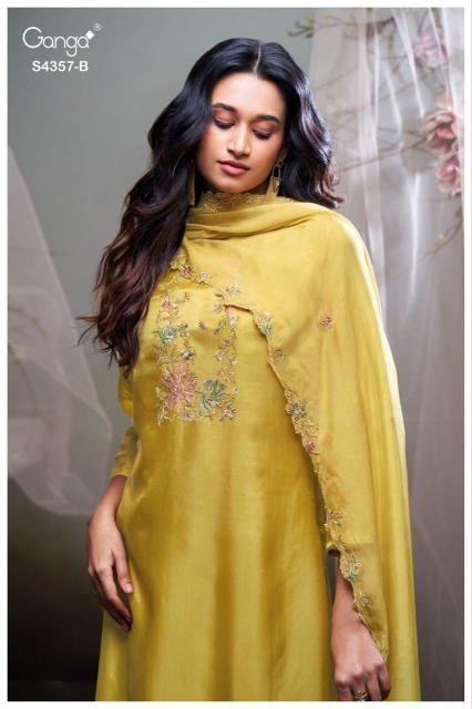 Ganga Jezmee 4357 catalog www salwar kameez wholesale com