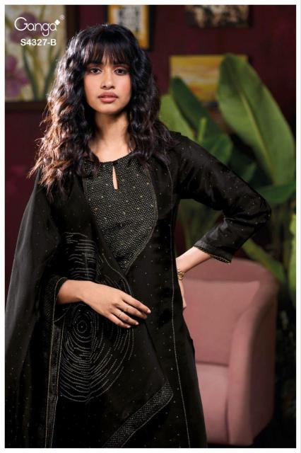 Ganga Leshya 4327 catalog salwar kameez pakistani wholesale
