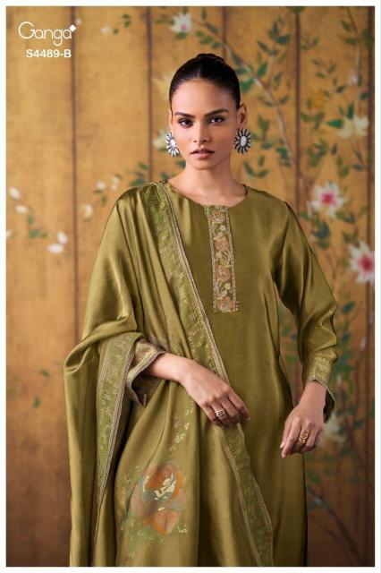 Ganga Mahiya 4489 catalog salwar kameez at wholesale price