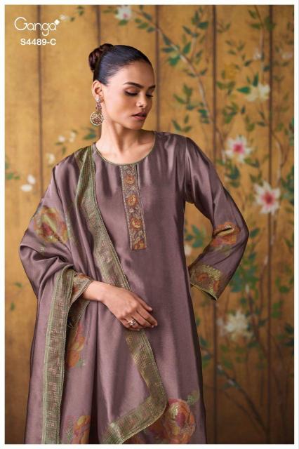 Ganga Mahiya 4489 catalog salwar kameez at wholesale price