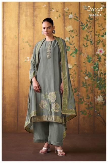 Ganga Mahiya 4489 catalog salwar kameez at wholesale price
