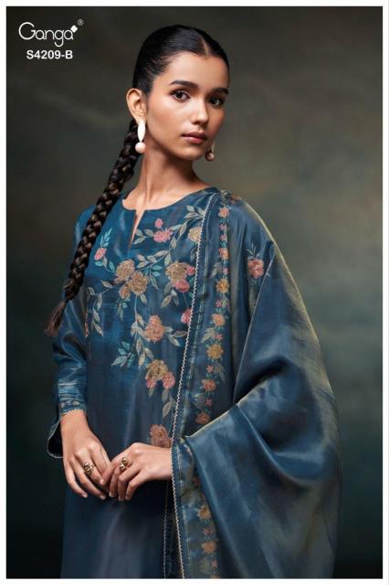 Ganga Marisa 4209 catalog wholesale indian salwar kameez