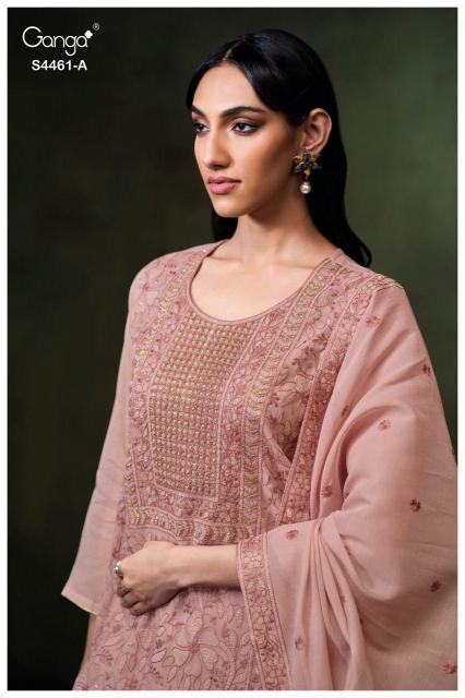 Ganga Nelora 4461 catalog wholesale salwar kameez catalogs