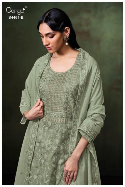 Ganga Nelora 4461 catalog wholesale salwar kameez catalogs