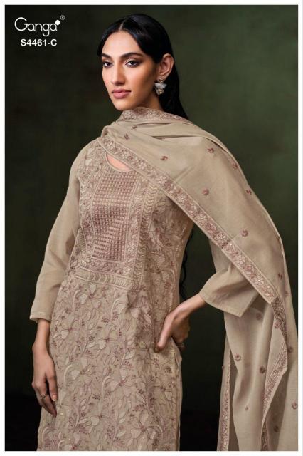 Ganga Nelora 4461 catalog wholesale salwar kameez catalogs