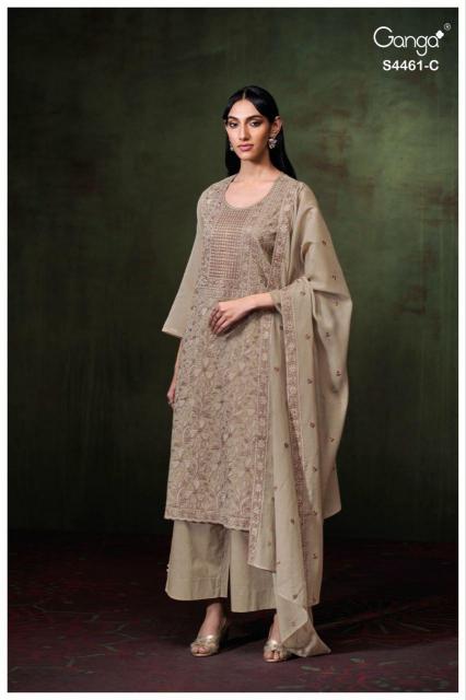 Ganga Nelora 4461 catalog wholesale salwar kameez catalogs