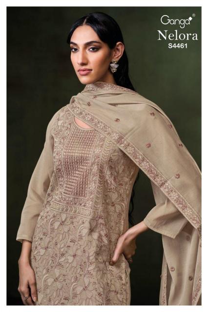 Ganga Nelora 4461 catalog wholesale salwar kameez catalogs