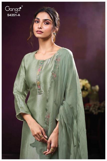 Ganga Nolvia 4351 catalog salwar kameez wholesale in chennai
