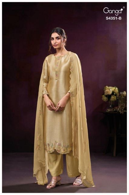 Ganga Nolvia 4351 catalog salwar kameez wholesale in chennai