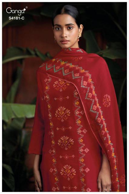 Ganga Prielle 4181 catalog wholesale designer salwar kameez