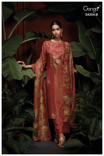 Ganga Riva 4204 catalog salwar kameez wholesalers