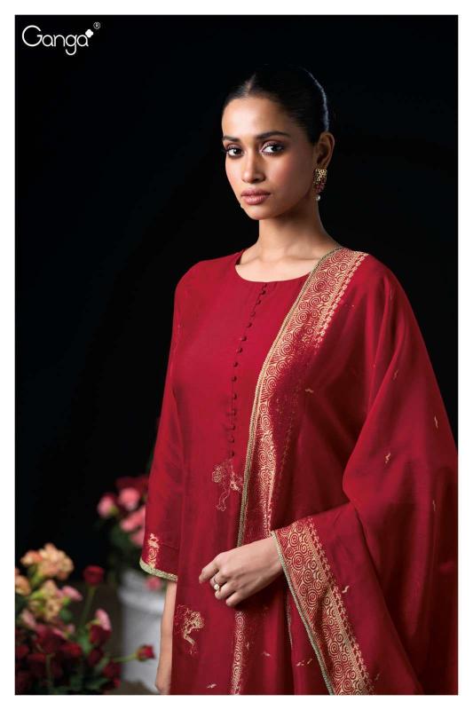 Ganga Sidra 3947 catalog viscose salwar kameez