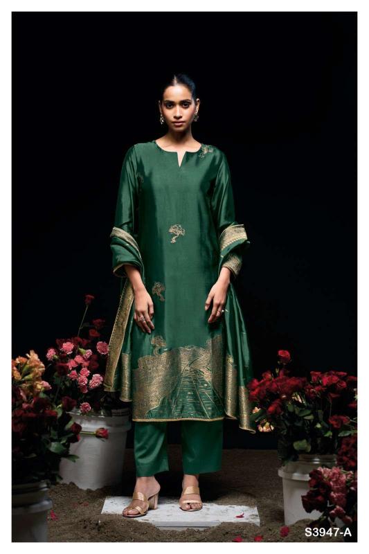 Ganga Sidra 3947 catalog viscose salwar kameez