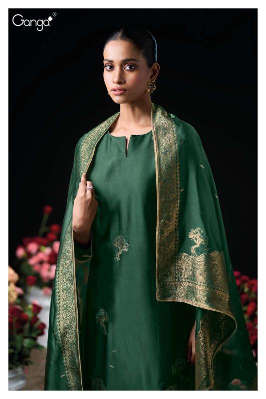 Ganga Sidra 3947 catalog viscose salwar kameez