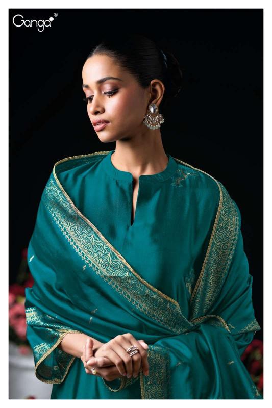 Ganga Sidra 3947 catalog viscose salwar kameez