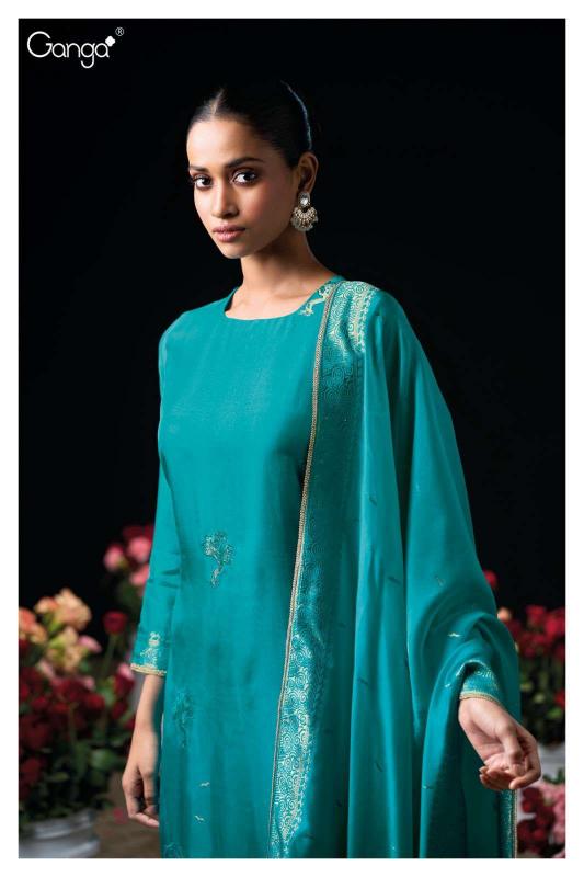 Ganga Sidra 3947 catalog viscose salwar kameez