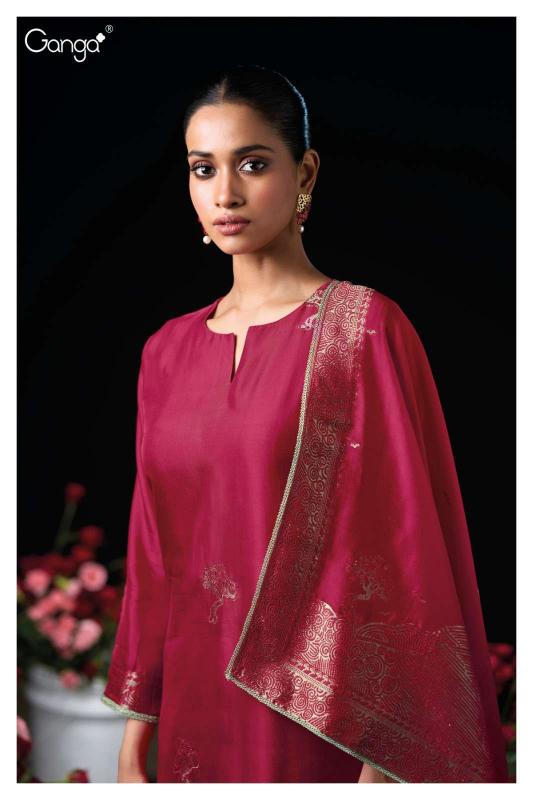 Ganga Sidra 3947 catalog viscose salwar kameez