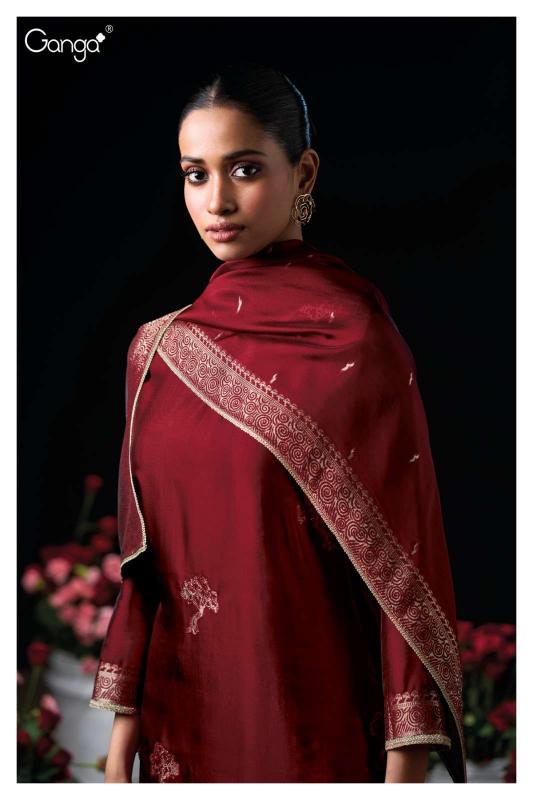 Ganga Sidra 3947 catalog viscose salwar kameez