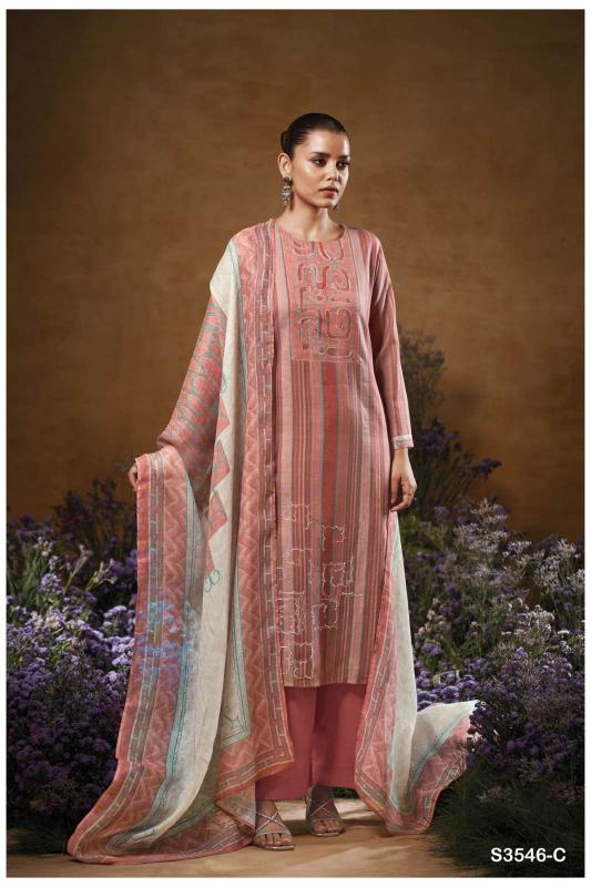 Ganga Tavia 3546 catalog wholesale salwar kameez