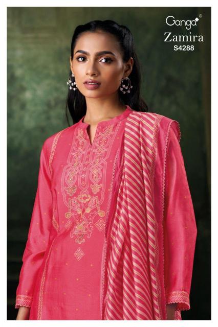 Ganga Zamira 4288 catalog www salwar kameez wholesale com