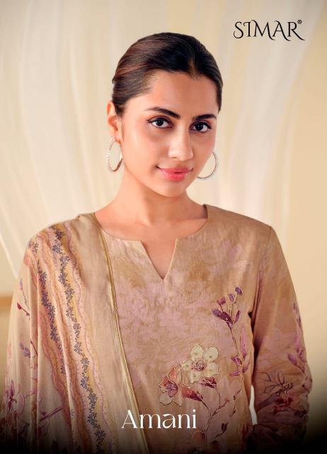 Glossy Simar Amani catalog indian salwar kameez wholesale price
