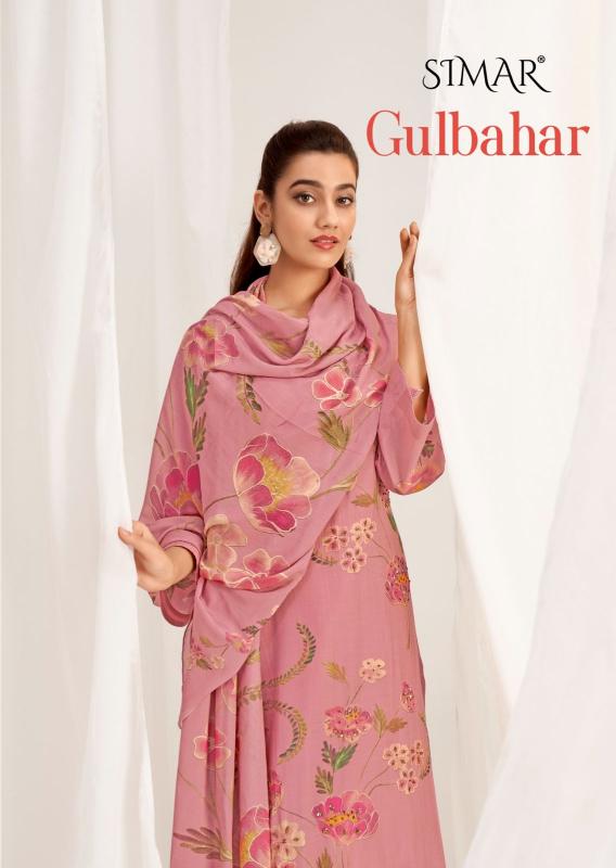 Glossy Simar Gulbahar catalog wholesale salwar kameezC