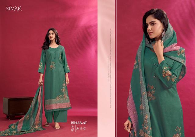 Glossy Simar Isharat catalog wholesale market of salwar kameez in surat