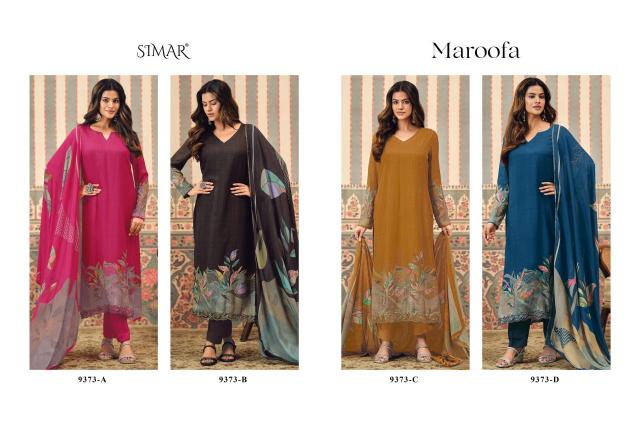 Glossy Simar Maroofa catalog salwar kameez india wholesale