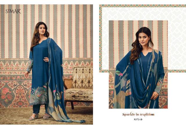 Glossy Simar Maroofa catalog salwar kameez india wholesale