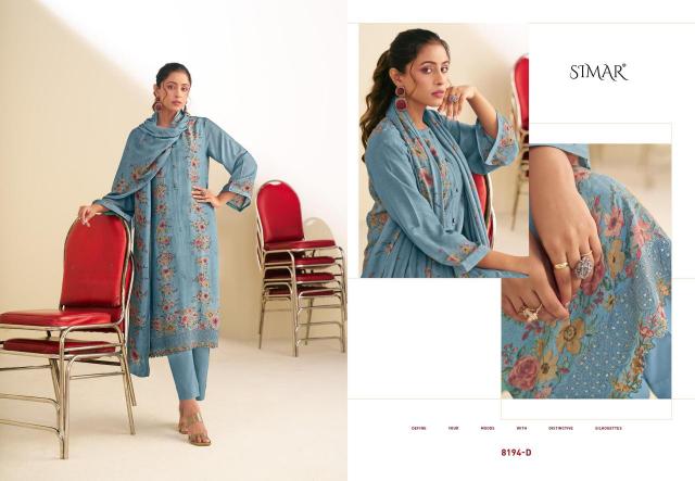 Glossy Simar Shiza catalog wholesale unstitched salwar kameez suppliers