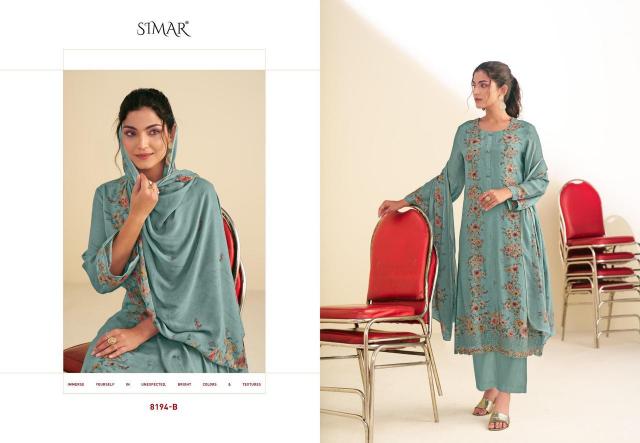 Glossy Simar Shiza catalog wholesale unstitched salwar kameez suppliers
