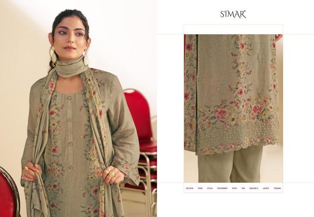 Glossy Simar Shiza catalog wholesale unstitched salwar kameez suppliers