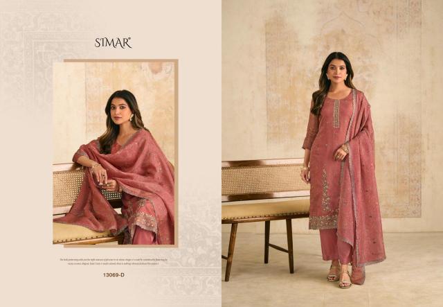Glossy Simar Siraa catalog wholesale market of salwar kameez in surat