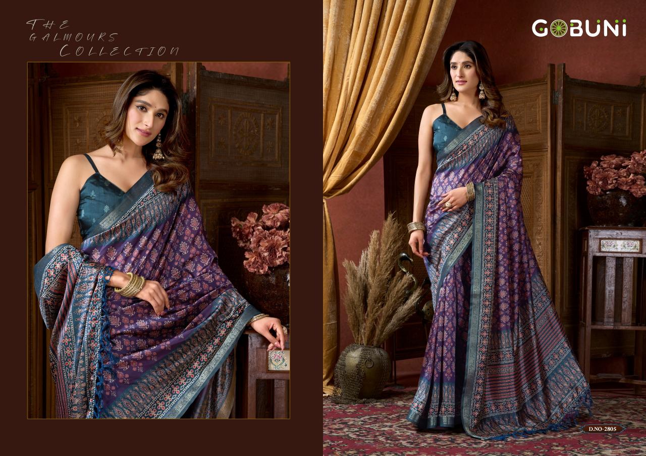 Gobuni Samaira catalog wholesale saree dealers in surat