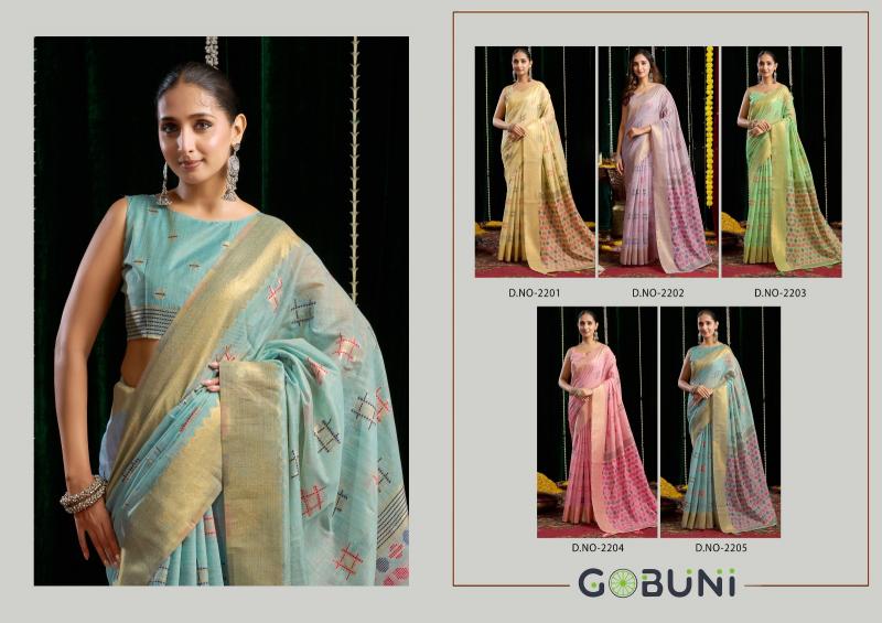 Gobuni Shikha catalog saree manufacturers in surat surat gujarat 395002