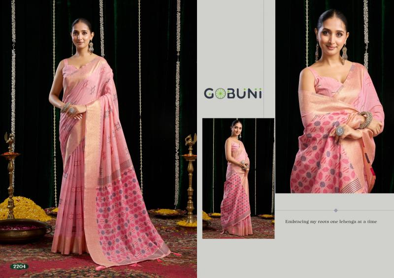 Gobuni Shikha catalog saree manufacturers in surat surat gujarat 395002