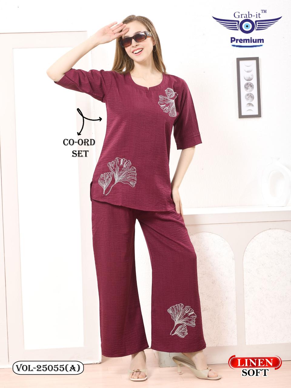 Grab it 25055 catalog co ord set surat 
