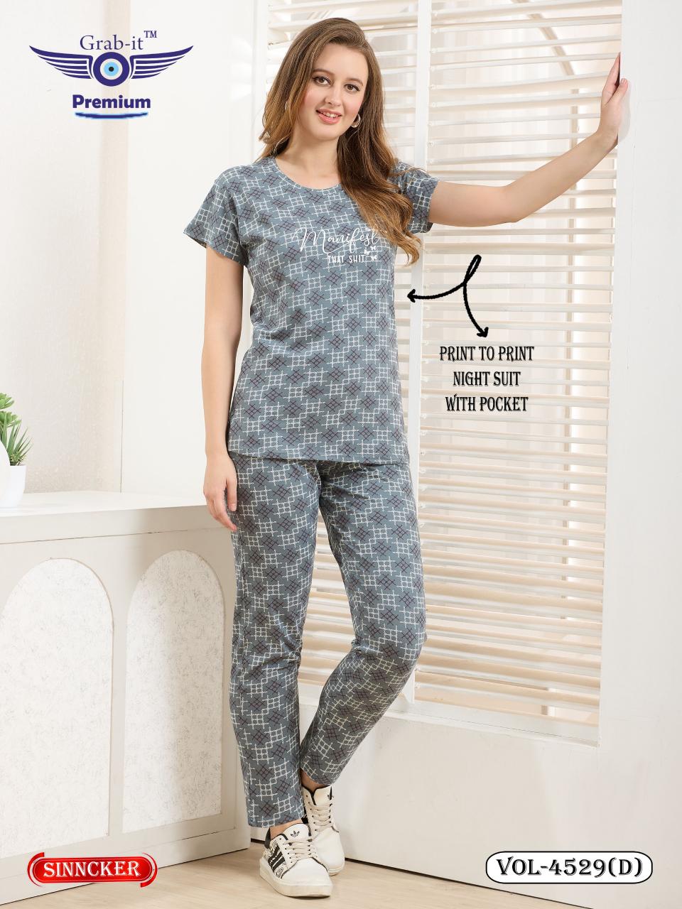 Grab it 4529 catalog night dress