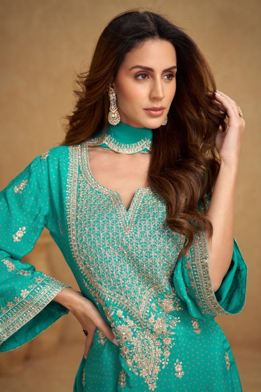 Gulkayra Kareena catalog chinon salawar kameez wholesale