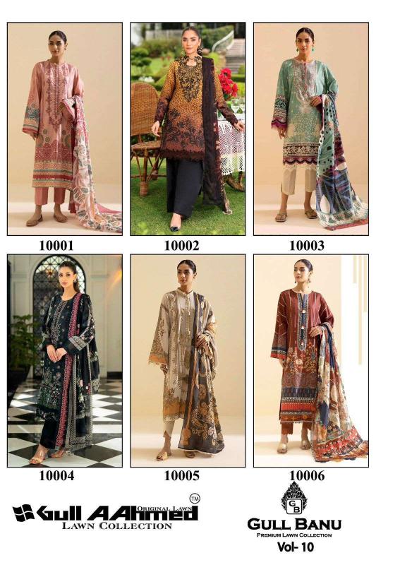Gull Aahmed Gull Banu Vol- 10 – Readymade Karachi Kurti Pant With Dupa