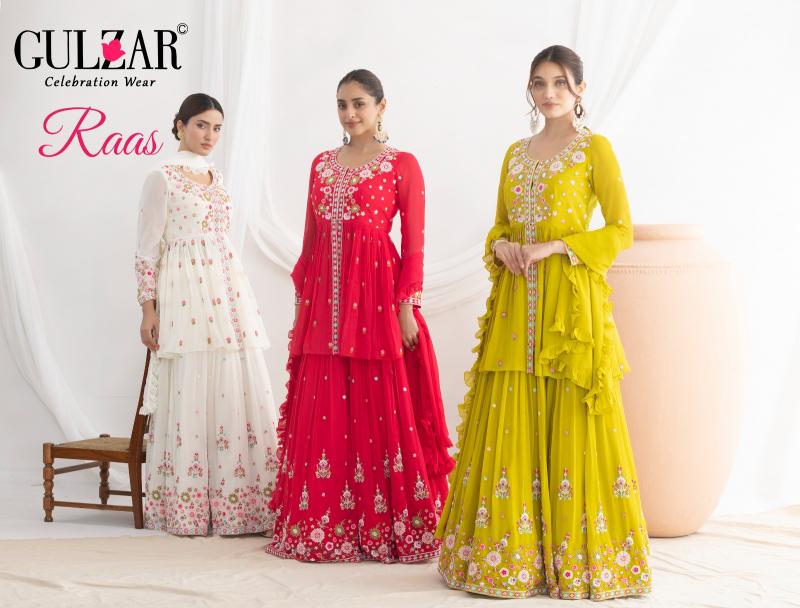 Gulzar Raas catalog desginer salwar kameez wholesalers