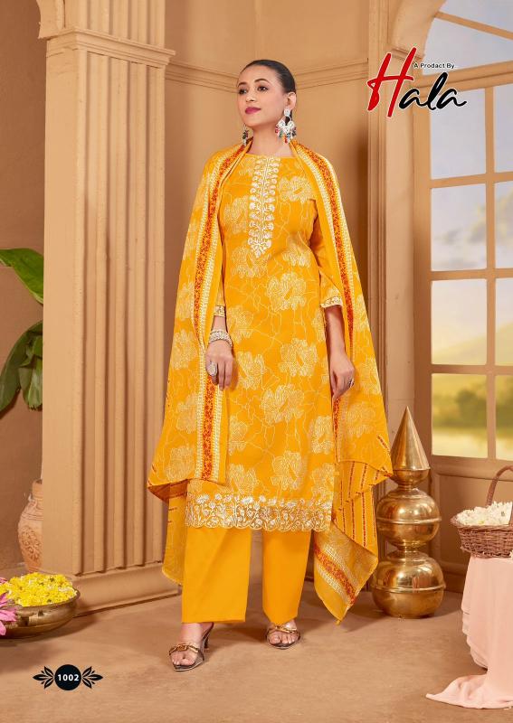 Hala Turkis vol 1 catalog wholesale dress material vapi 