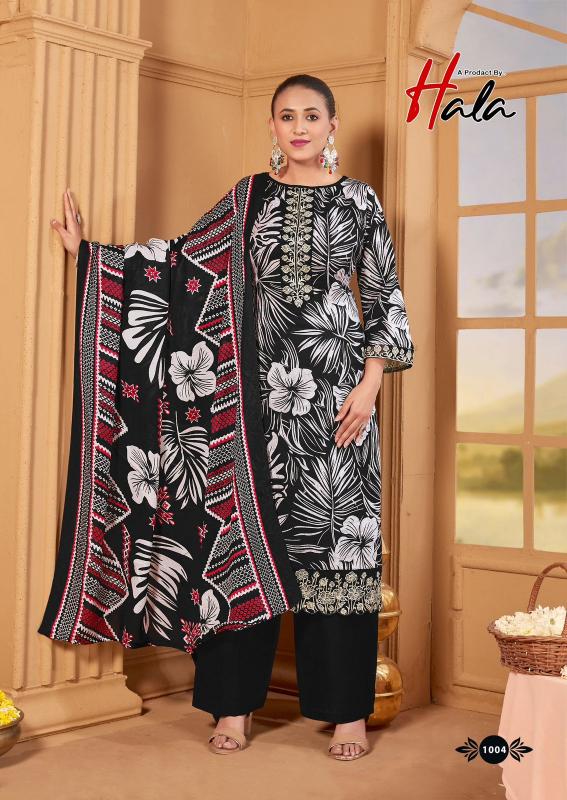 Hala Turkis vol 1 catalog wholesale dress material vapi 