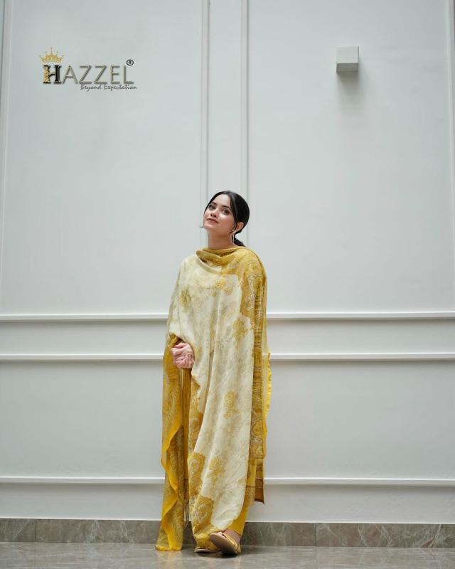 Hazzel Maria B Eid Blockbuster catalog Cotton Dupatta wholesale pakistani suits