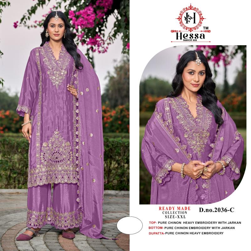 Hessa 2036 catalog wholesale market for pakistani suits in hyderabad