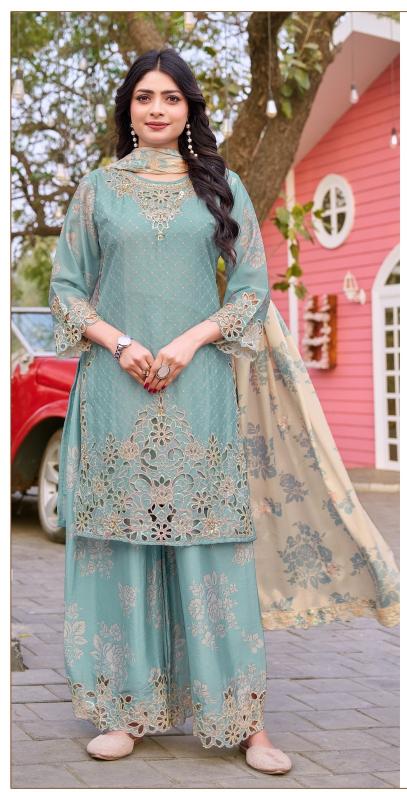 Hessa 2053 catalog pakistani replica suits