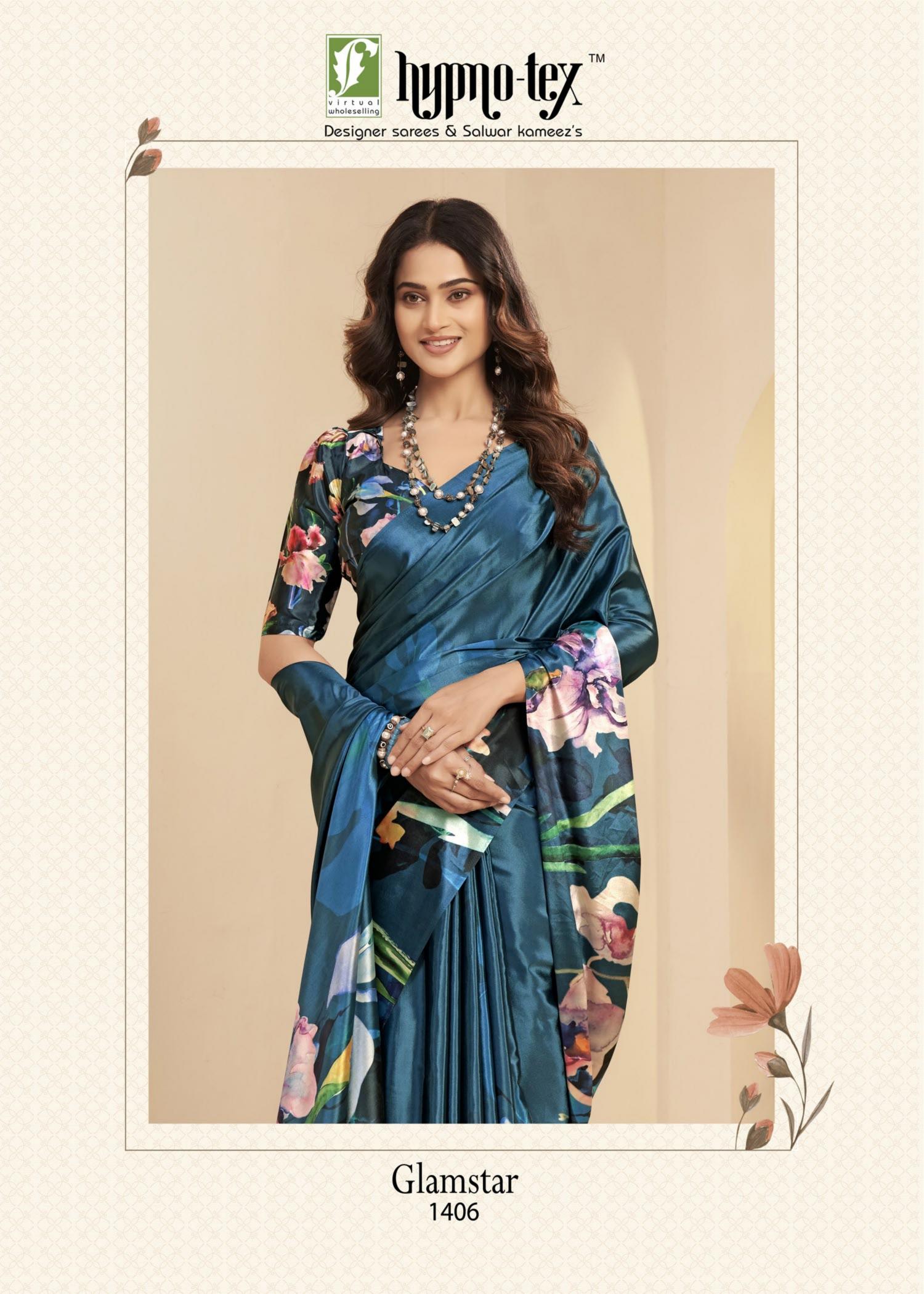 Hypnotex Glamstar catalog surat sarees wholesale shops