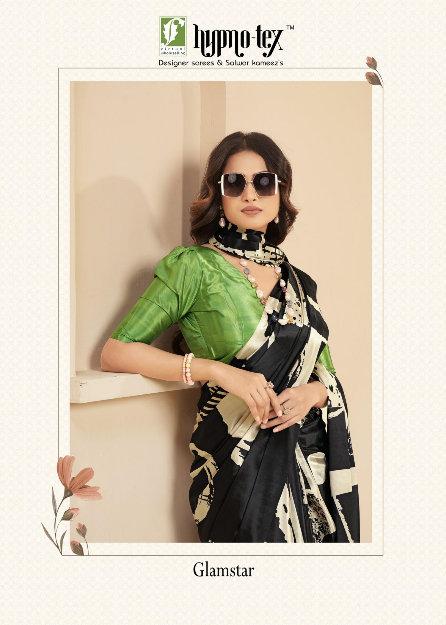 Hypnotex Glamstar catalog surat sarees wholesale shops