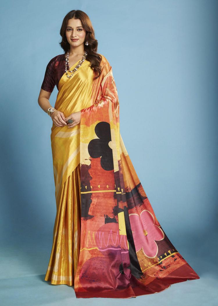 Hypnotex Krystal catalog ready to wear saree in surat